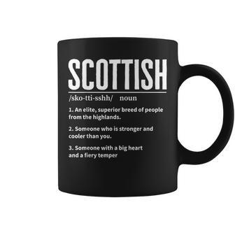 Scottish Definition Scottish & Scotland Heritage Coffee Mug | Mazezy