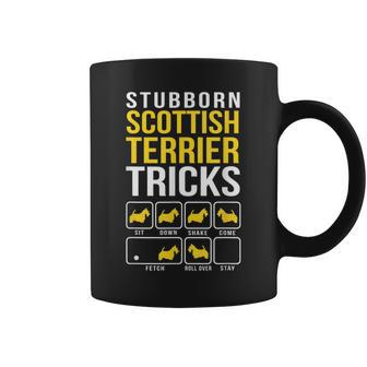 Scottish Terrier Stubborn Tricks Coffee Mug | Mazezy