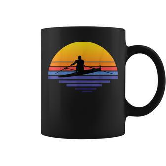 Sculling Boat Rowing Rower Sculls Oars Water Technique Coffee Mug | Mazezy