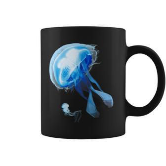 Sea Nettle Jellyfish Diving Underwater Beauty Coffee Mug | Mazezy
