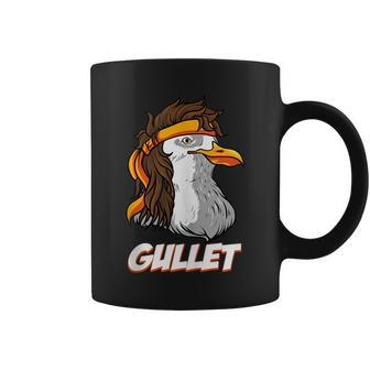 Seagul With A Mullet Gullet- Funny Redneck Mullet Pride Coffee Mug | Mazezy