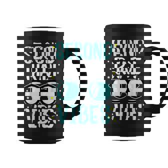 Second Grade Vibes Sunglasses 1St School Day Team 2Nd Grade Coffee Mug - Seseable