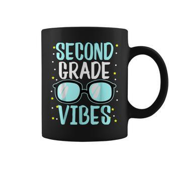 Second Grade Vibes Sunglasses 1St School Day Team 2Nd Grade Coffee Mug | Mazezy