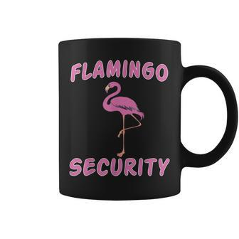Security Bird Flamingo - Gift Family Matching Bird Pink Coffee Mug | Mazezy