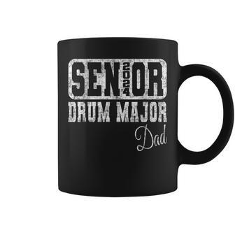 Senior Drum Major Dad Class Of 2024 Marching Band Coffee Mug - Monsterry
