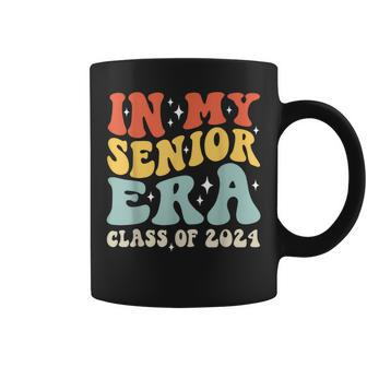 In My Senior Era Class Of 2024 Back To School Groovy Retro Coffee Mug | Mazezy
