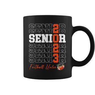 Senior Football Uncle Gift Class Of 2023 - Senior 2023 Coffee Mug | Mazezy