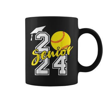 Senior Softball Softball Senior 2024 Class Of 2024 Coffee Mug - Seseable