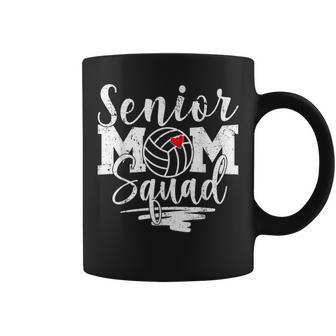 Senior Volleyball Mom Squad Game Day Vibes Mothers Day Gifts Coffee Mug - Seseable
