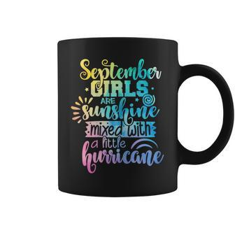 September Girls Birthday Tie Die Coffee Mug - Monsterry