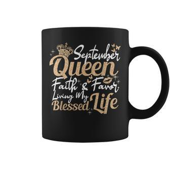 September Queen Diva Girl Was Born In September Bday Coffee Mug - Thegiftio UK