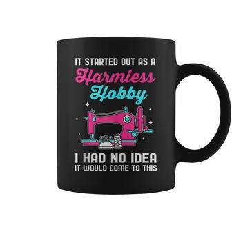 Sewing Machine For Women Sewing Lovers Funny Sewing Quotes Coffee Mug | Mazezy