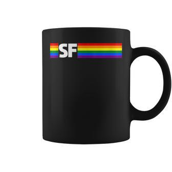 Sf Gay Pride Colors Outfits For Parades Festival Party Coffee Mug | Mazezy