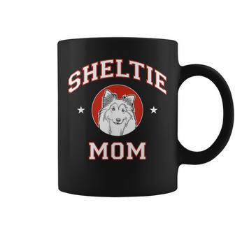 Shetland Sheepdog Mom Sheltie Dog Mother Coffee Mug | Mazezy