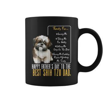 Shih Tzu Dad - Happy Fathers Day To The Best Shih Tzu Dad Coffee Mug | Mazezy