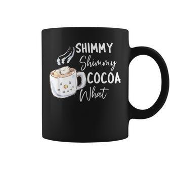 Shimmy Cocoa What Hot Chocolate Christmas Party Coffee Mug - Seseable