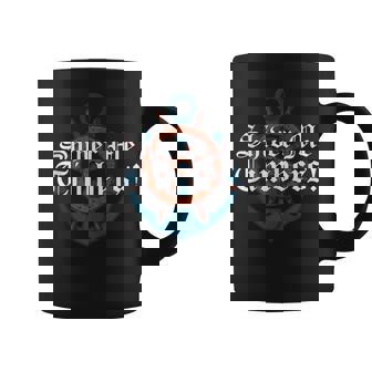 Shiver Me Timbers Pirate Maritime Anchor Wheel Coffee Mug | Mazezy