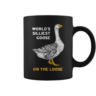 Silliest Goose On The Loose - Goose Lover Coffee Mug | Mazezy