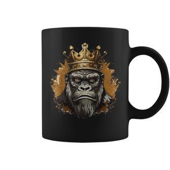 Silverback Gorilla King Coffee Mug | Mazezy