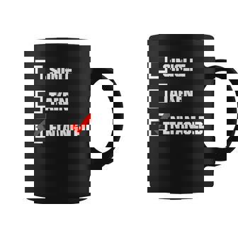 Single Taken Entangled Entanglement Coffee Mug | Mazezy