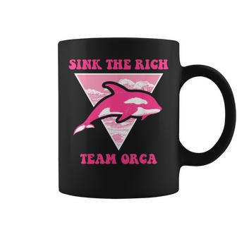 Sink The Rich Tea Orca Whale Apparel Coffee Mug | Mazezy