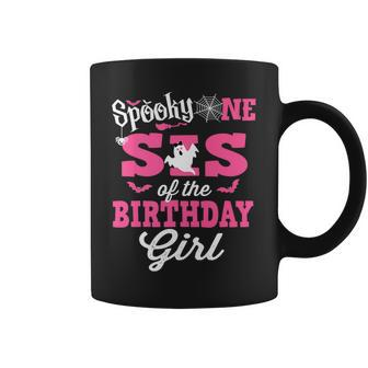 Sis Of The Birthday Girl Spooky One Halloween 1St Bday Coffee Mug | Mazezy