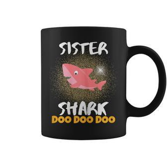 Sister Shark For Girls Ns Students Females Coffee Mug | Mazezy