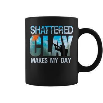 Skeet Trap Clay Shotgun Shooting Sporting Coffee Mug | Mazezy