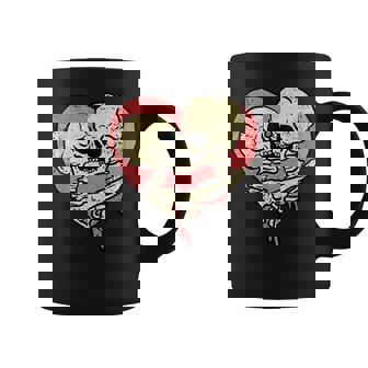 Skeleton Kissing Halloween Costume Bones Skulls Coffee Mug | Mazezy