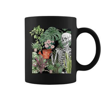 Skeleton You Make Me Feel Alive Funny Plant  Coffee Mug