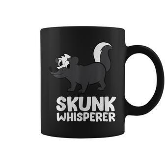 Skunk Whisperer Skunk Coffee Mug | Mazezy