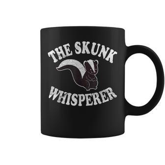 The Skunk Whisperer Love Skunks Coffee Mug | Mazezy