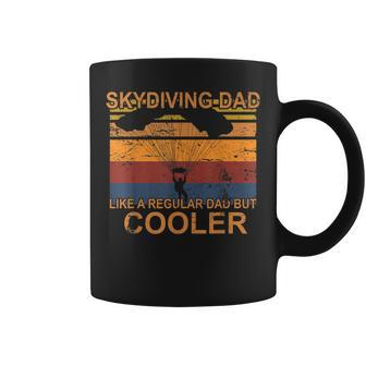 Skydiving Father Tandem Parachute Jump Skydiver Coffee Mug | Mazezy