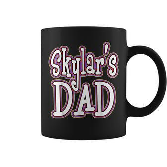 Skylars Dad Fathers Day Gag Husband Him Coffee Mug | Mazezy
