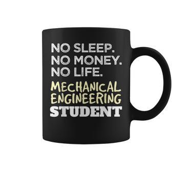 Sleep Money Life Mechanical Engineering Student Coffee Mug | Mazezy