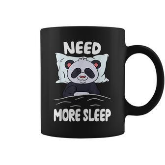 Sleeping Panda Bear Im So Tired Need More Sleep Coffee Mug - Thegiftio UK