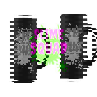Slime Squad Neon Slime Horror Font Slime Coffee Mug | Mazezy