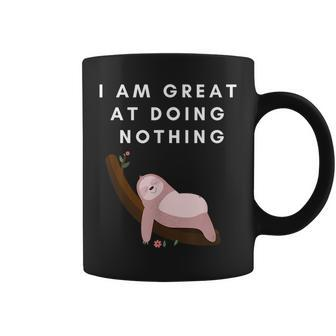 Sloth Funny And Cute Design Coffee Mug | Mazezy