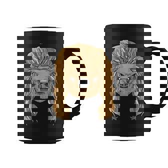 Sloth Mullet Wig Redneck Hair Hillbilly Pride Costume Coffee Mug | Mazezy