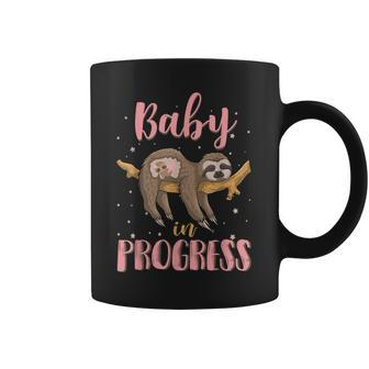 Sloth Pregnancy For Pregnant Woman Baby Belly Coffee Mug | Mazezy