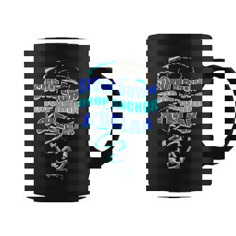 Slow Down Drop Anchor & Relax Im On A Boat Coffee Mug | Mazezy
