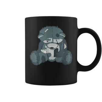 Smartphone Zombie Teddy Bear Mobile Phone Search Undead Scary Bear Coffee Mug | Mazezy
