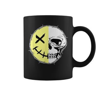 Smile Skull Skeleton Face Skull Coffee Mug | Mazezy