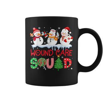 Snowman Wound Care Nurse Squad Christmas Holiday Matching Coffee Mug - Monsterry