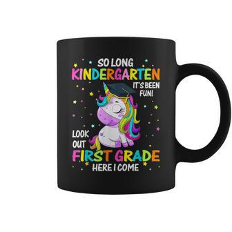 So Long Kindergarten 1St Grade Come Unicorn Graduation Girls Coffee Mug - Seseable