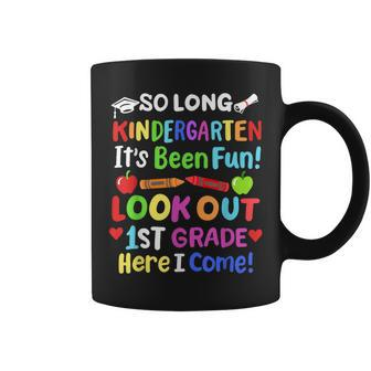 So Long Kindergarten Happy Last Day Of School Grad 2023 Coffee Mug | Mazezy