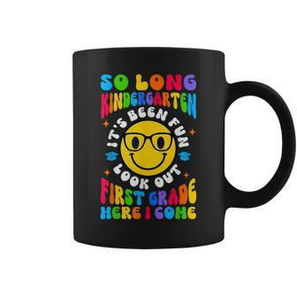 So Long Kindergarten Smile Face Hello 1St Grade Here I Come Coffee Mug | Mazezy UK