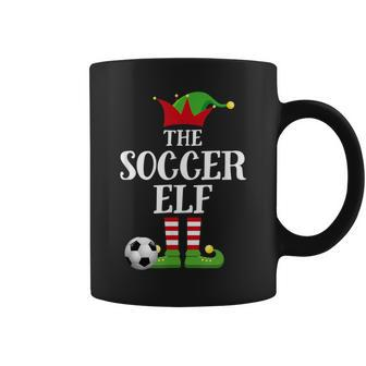 Soccer Elf Family Matching Christmas Group Elf Pajama Coffee Mug - Seseable