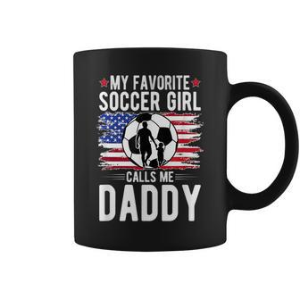 Soccer Girl Soccer Dad Of A Soccer Player Father Coffee Mug - Seseable