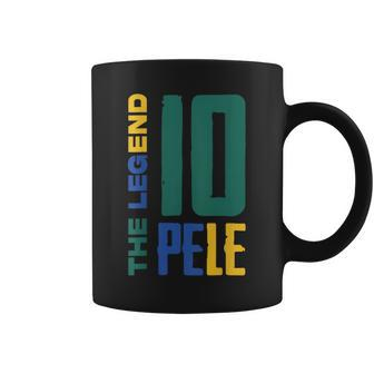 Soccer Lovers- The Legend Pelé -Football Lovers -Best Player Coffee Mug - Seseable